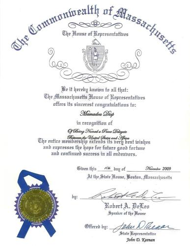 2009-Certificate-MA-Diop01